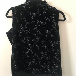 Black and Silver Shirt